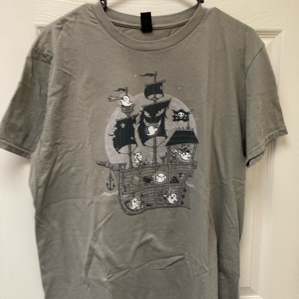 Spooky Ghost Ship T shirt